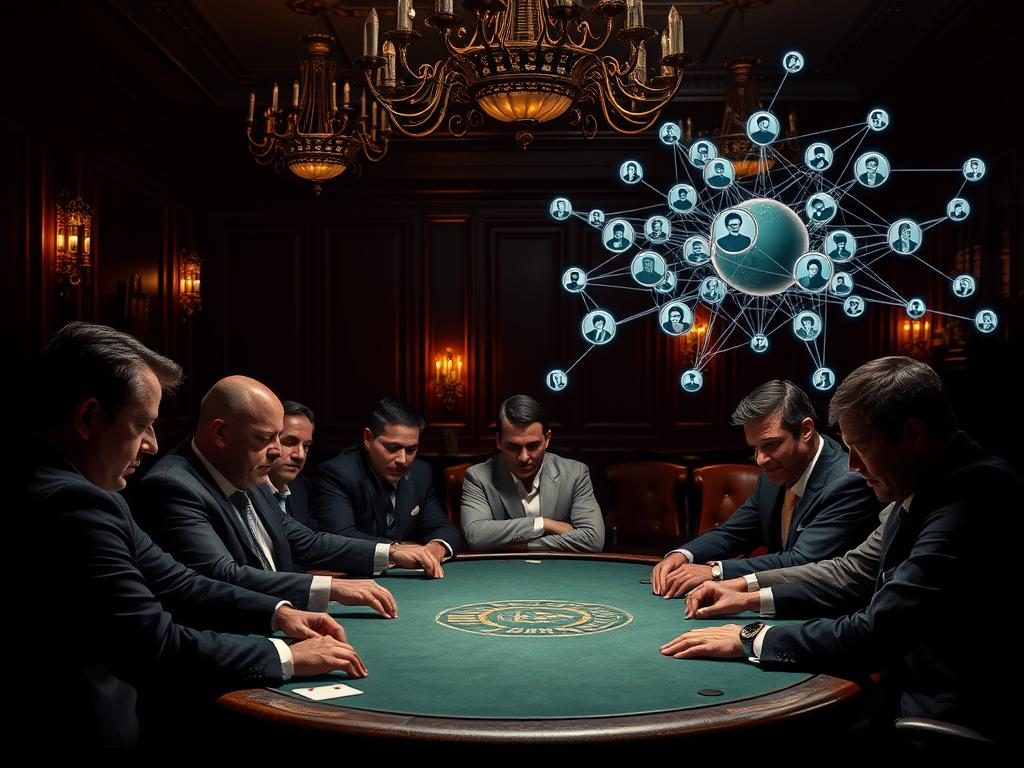 rețea socială poker